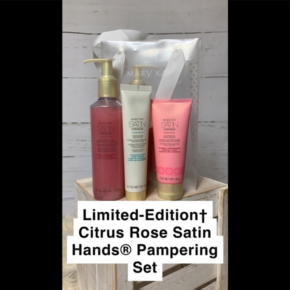 Limited-Edition† Citrus Rose Satin Hands® Pampering set - Picture 2 of 6